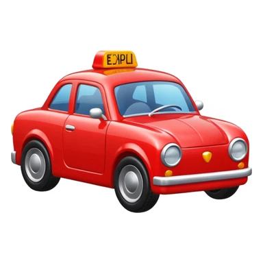 Toy car sticker