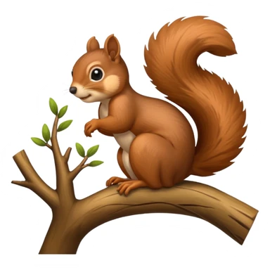 squirrel sticker