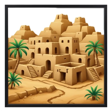 Welcome to the Bam village  sticker