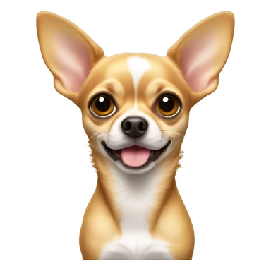 Chihuahua with hanging ears sticker