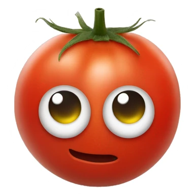only one tomato with holes sticker