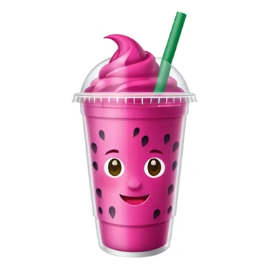 Starbucks dragon fruit drink sticker