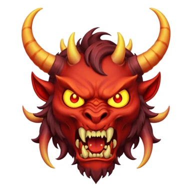 demon rage sticker