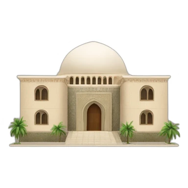 The Maqam Echahid  building of algeria sticker