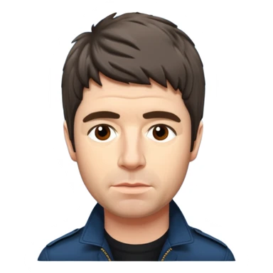 noel Gallagher  sticker