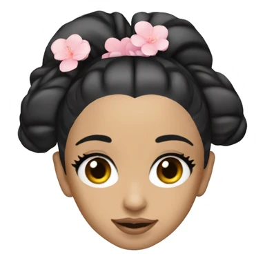 ariana grande but geisha sticker