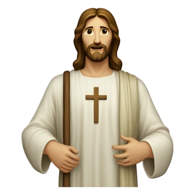 Jésus-christ sur la croix sticker