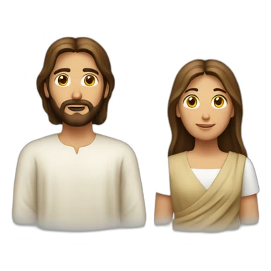 jesus, maria e josé sticker