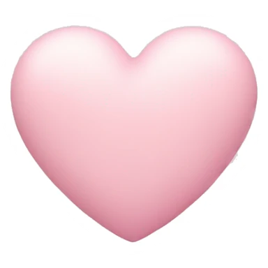 Pastel pink heart sticker