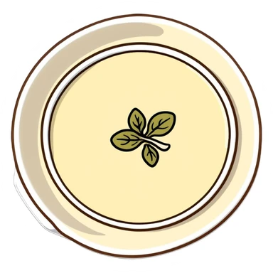 creamy alioli sauce in a small dish with garlic cloves nearby sticker