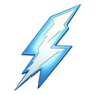 dynamic with a lightning bolt sticker