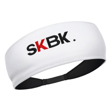 Headband with the Word: SBK sticker