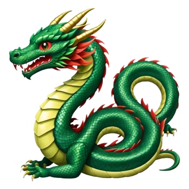 dragão japones sticker