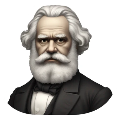 Karl Marx  sticker