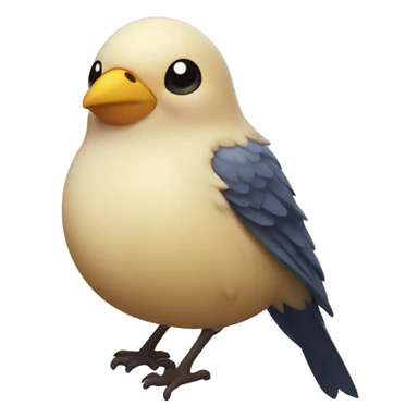 Im gacha with bird had power  sticker