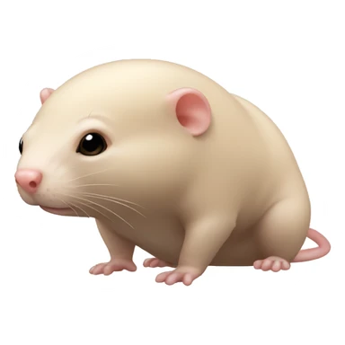 Naked mole rat sticker