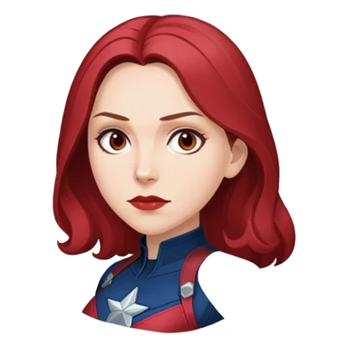 wanda maximoff from civil war sticker