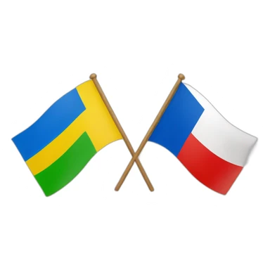 Russia flag and Ukraine Flag belarus flag sticker