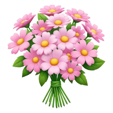 pink bouquet of flowers sticker