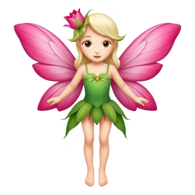 Tulip wings,Flower Fairy. sticker