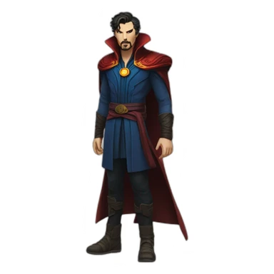 Doctor strange fullbody sticker