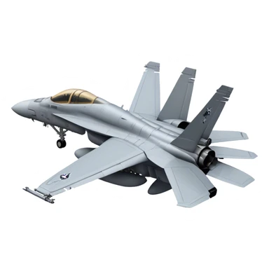 F/A-18 Hornet - McDonnell Douglas (Grey) sticker