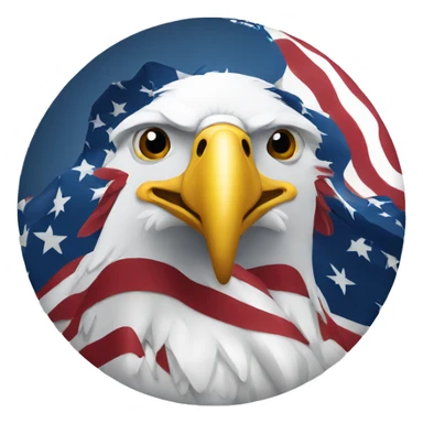 usa eagle sticker