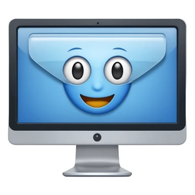 web search icon, computer monitor with a search bar, cheerful and clear, no text sticker