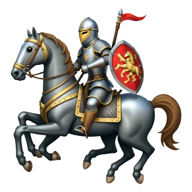 Medieval Cavalry sticker