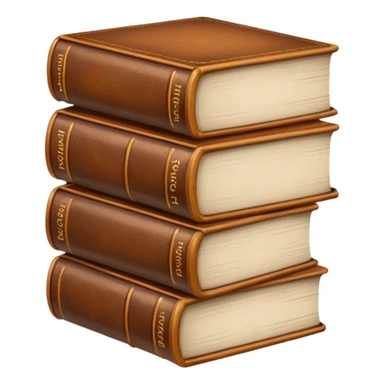 BOOKS BROWN sticker