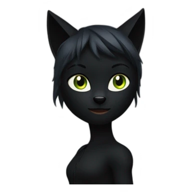cat noir from miraculous sticker