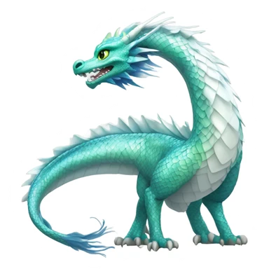 Haku the dragon sticker