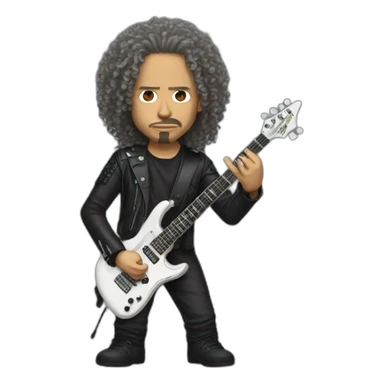 Kirk Hammett sticker