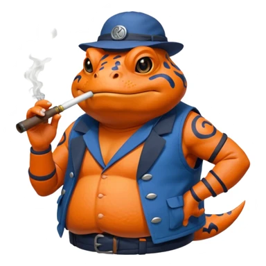 Gamabunta from naruto sticker