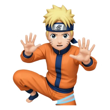 Naruto rasengan sticker