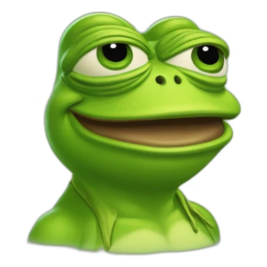 Pepe The Frog Shrek sticker