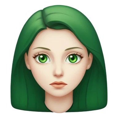 woman looking with envy sticker