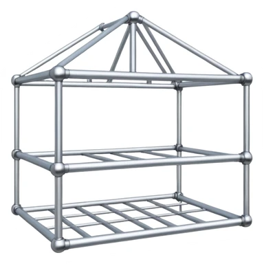 Metal concert truss frames sticker