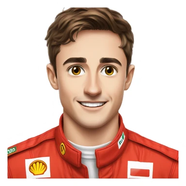 Charles Leclerc winning sticker