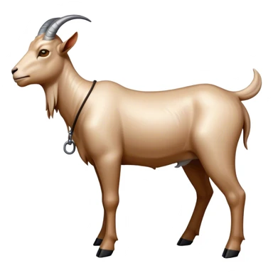 Mechanical Goat(Ram) man 2/3 view sticker