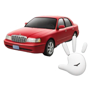 Taj Mahal with car sticker