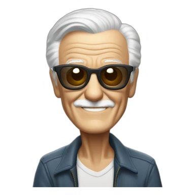 Stan lee sticker