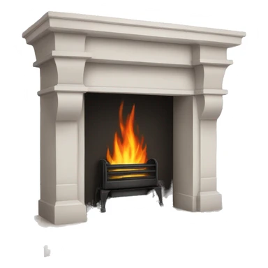 fireplace mantle sticker