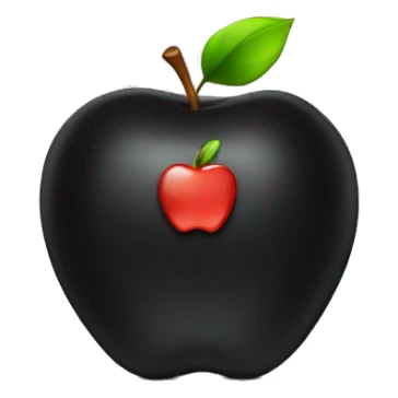 Apple 14 pro black  sticker