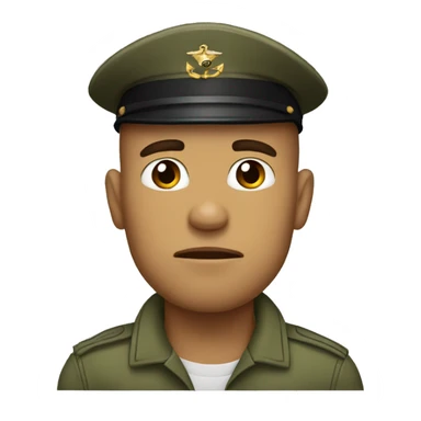 A Marine who’s tired  sticker