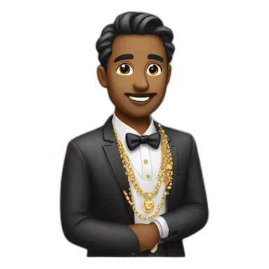 jewelry fancy man dealer sticker