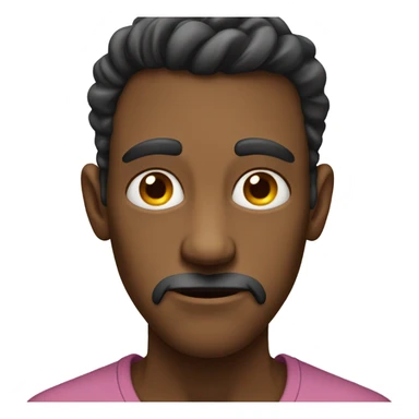 Feminine man who is disgusted sticker