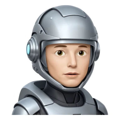 Elon musk as a cyber truck sticker
