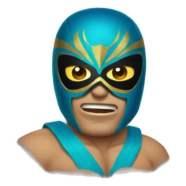Luchador sticker