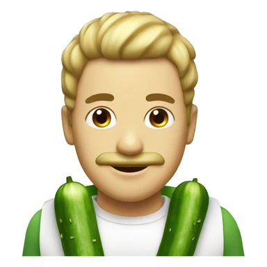 relax whit cucumbers sticker